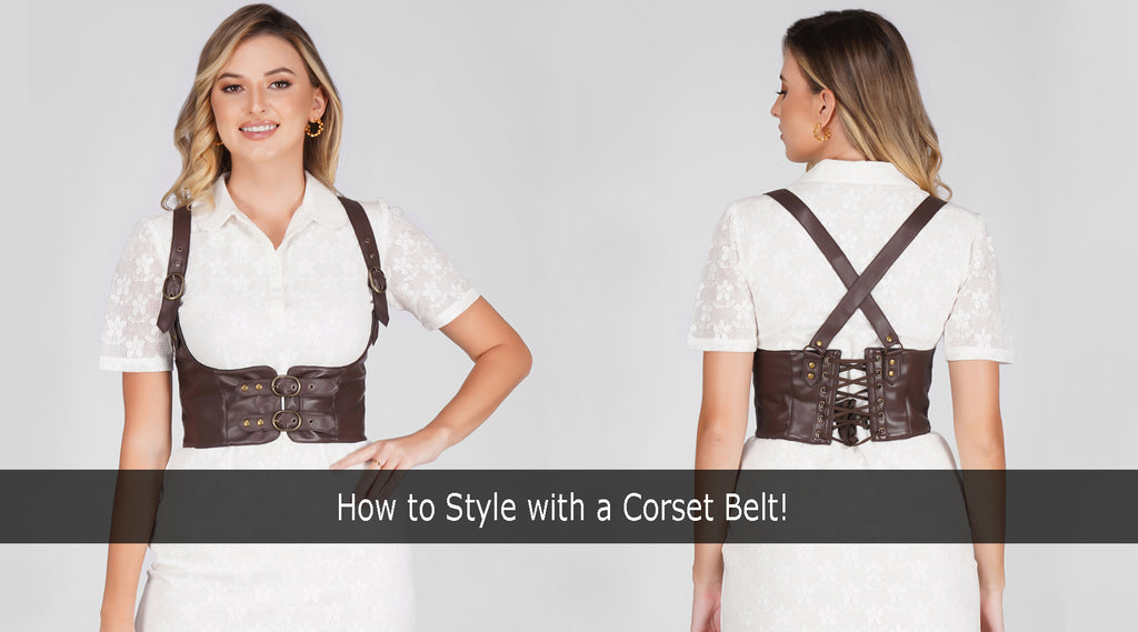 How to style a corset belt - Frank Vinyl Fashion Blogger