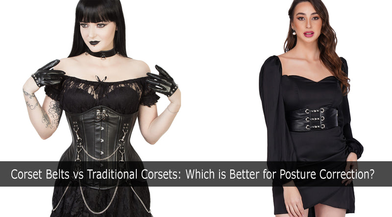 Corset Belts vs Traditional Corsets: Which is Better for Posture Corre –  Bunny Corset