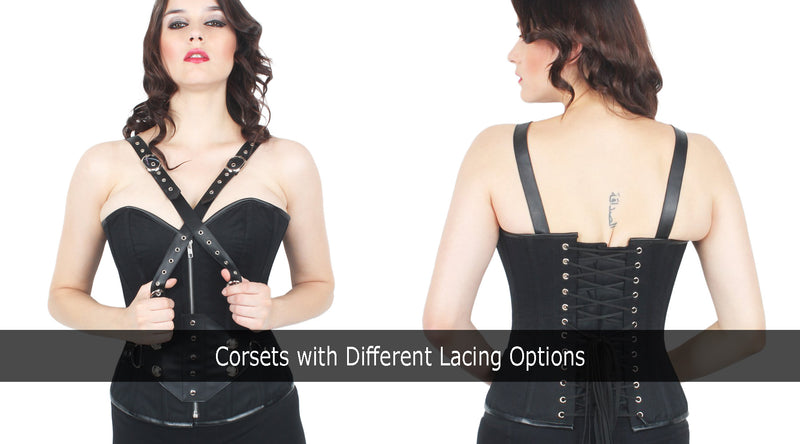 Corsets with Different Lacing Options!