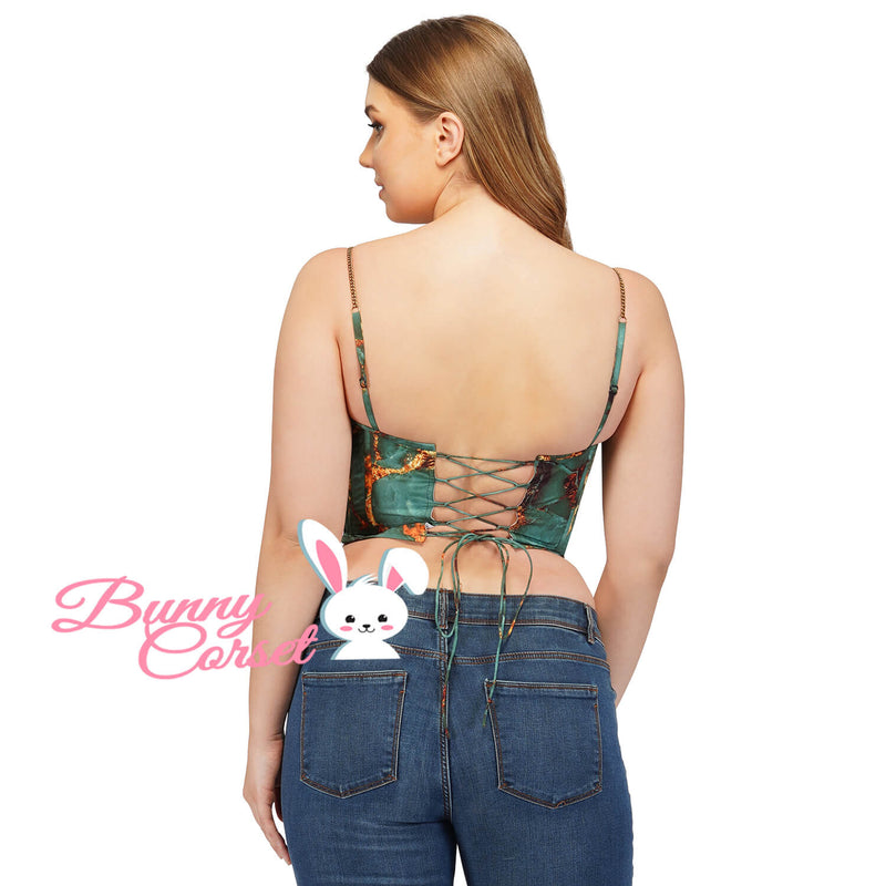 Cassidy Printed Corset Top